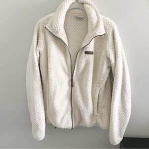 Columbia Soft Zip up Jacket Sz Medium